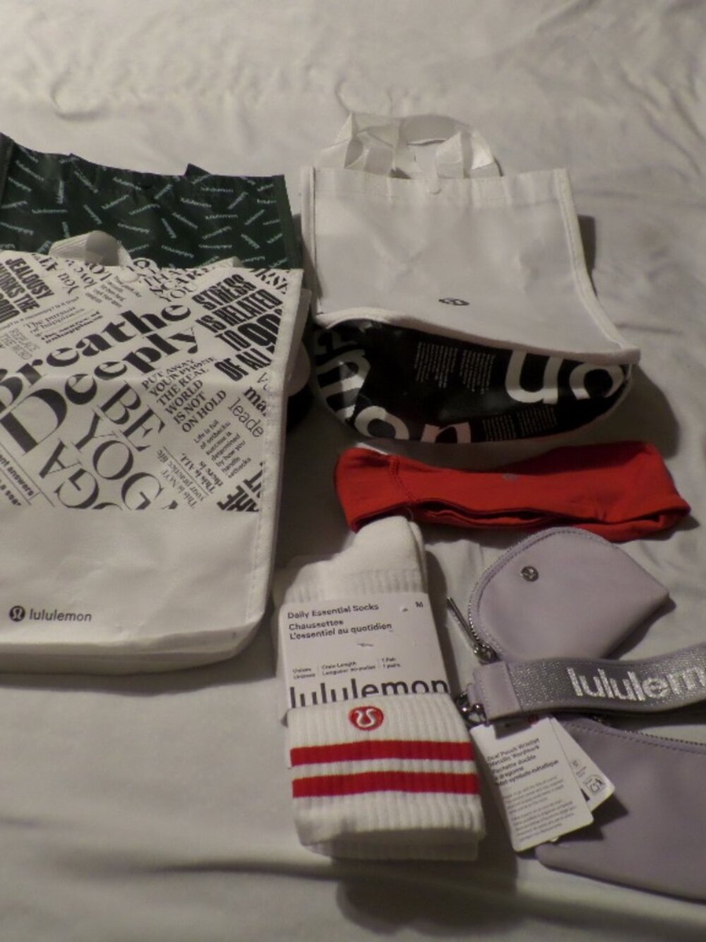 Bundle of Lululemon Accessories – New – Headband, Wristlet, etc.